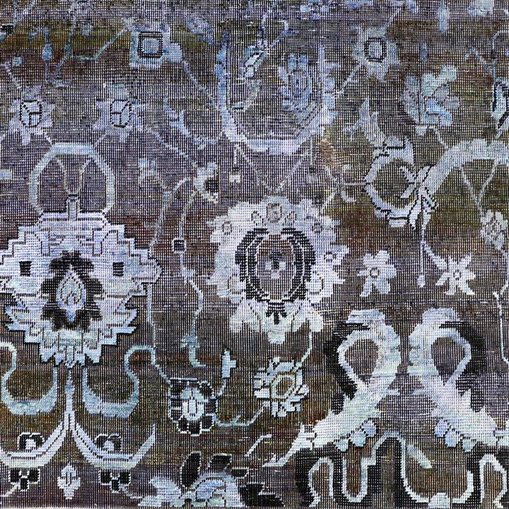 Image for Purple Alchemy Traditional Wool Silk Blend Rug - 10' x 14'1"