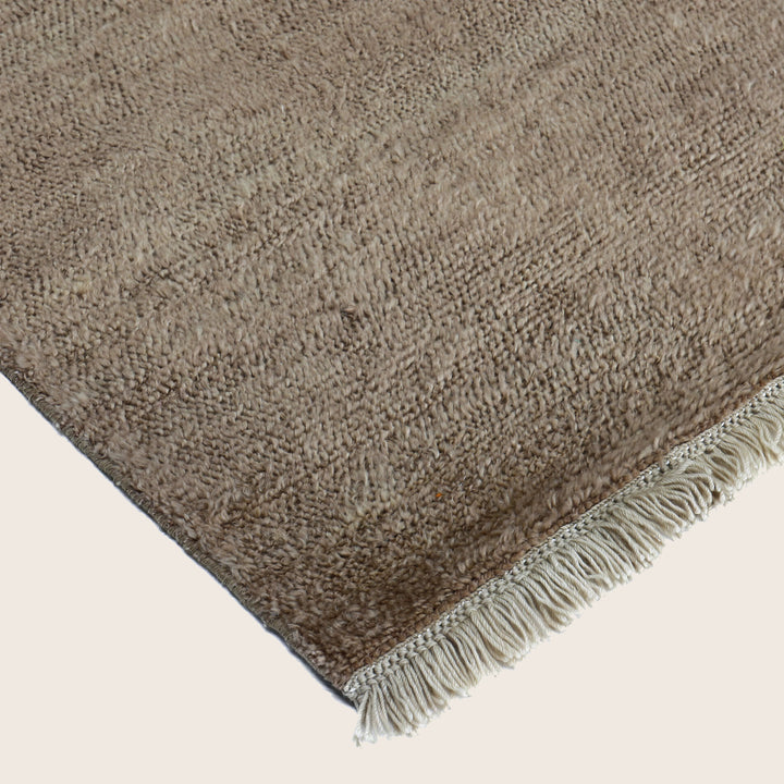 Image for Brown Alchemy Textured Moroccan Wool Rug - 5'4" x 7'4"