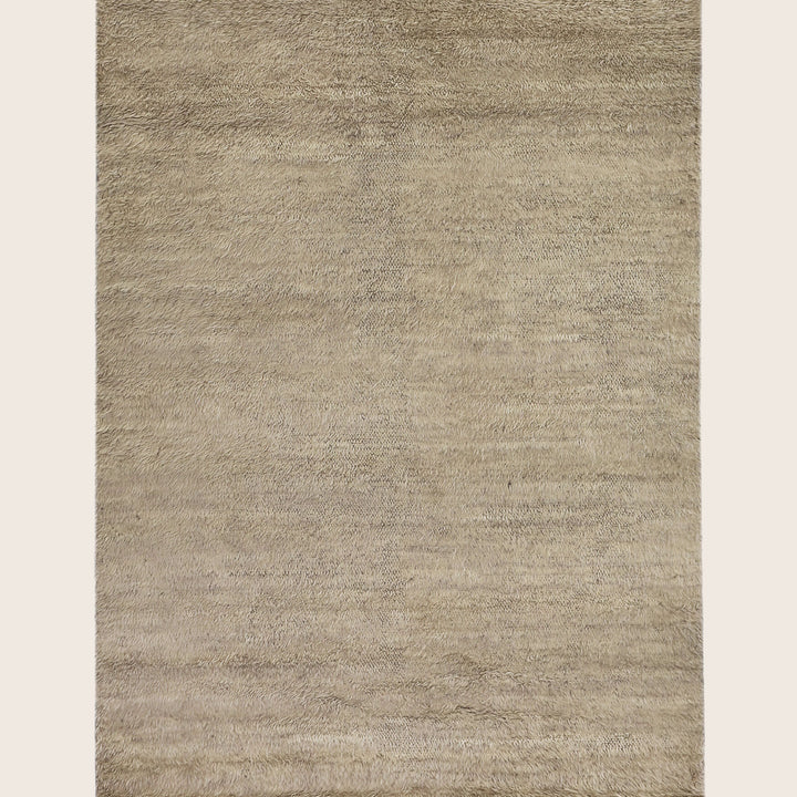 Image for Brown Alchemy Textured Moroccan Wool Rug - 5'4" x 7'3"