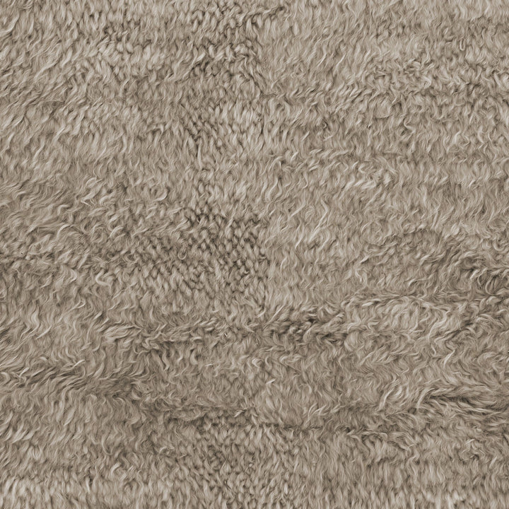 Image for Brown Alchemy Textured Moroccan Wool Rug - 5'4" x 7'3"