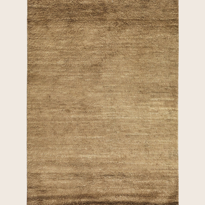 Image for Brown Alchemy Textured Moroccan Wool Rug - 5'3" x 7'2"
