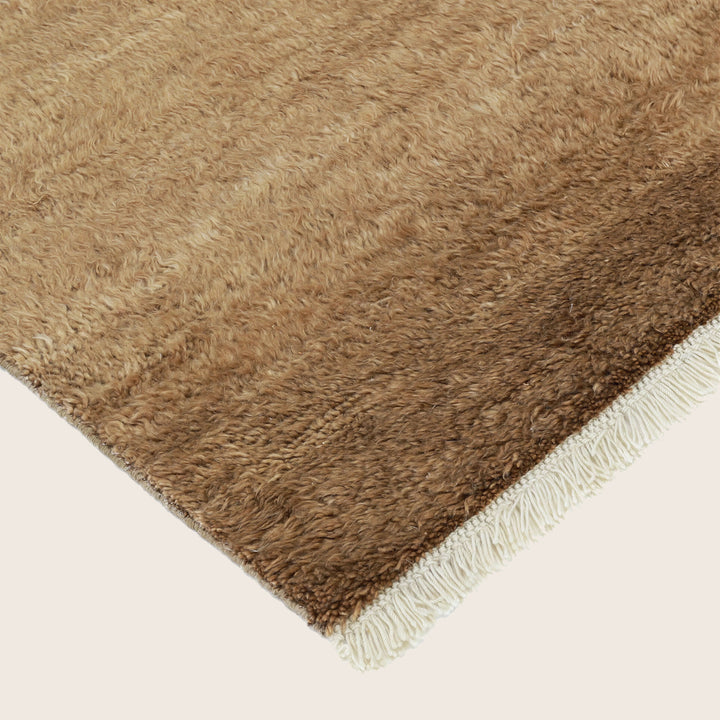 Image for Brown Alchemy Textured Moroccan Wool Rug - 5'3" x 7'2"