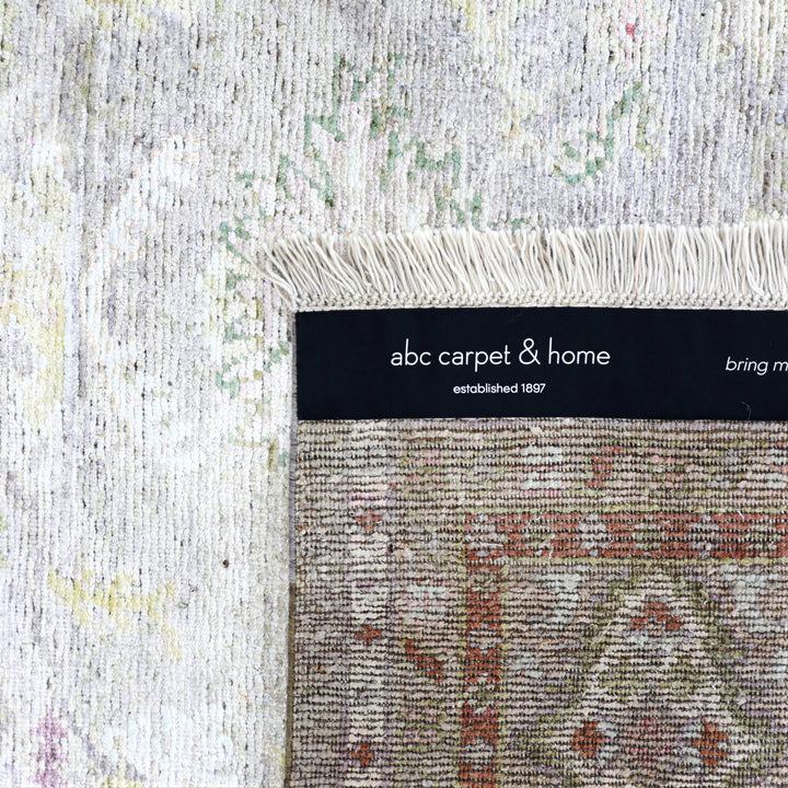 Image for Grey Alchemy Traditional Moroccan Silk Rug - 10'4" x 14'4"