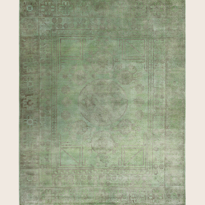 Image for Green Alchemy Traditional Silk Wool Blend Rug - 8'2" x 10'4"