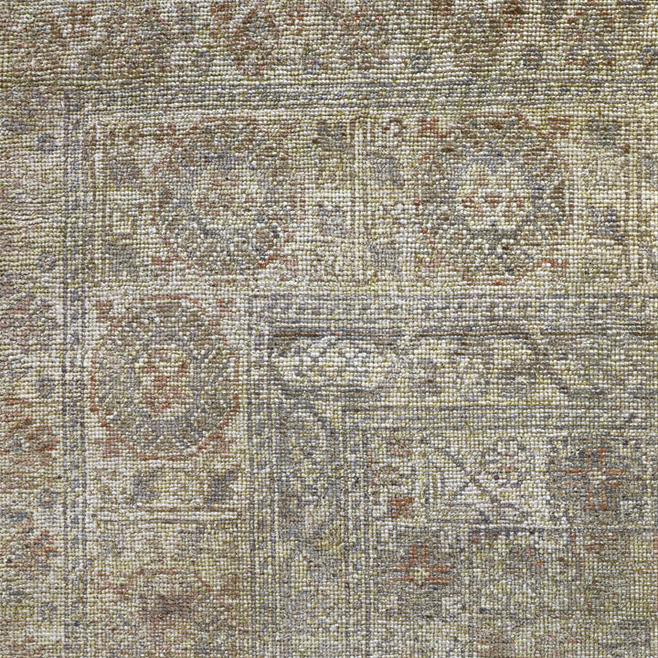 Image for Yellow Alchemy Traditional Silk Wool Blend Rug - 9' x 12'8"