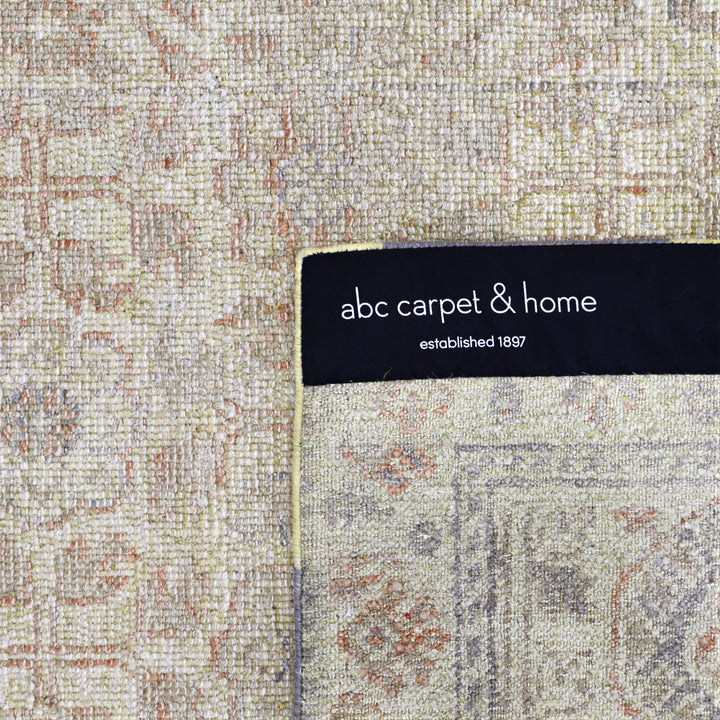 Image for Yellow Alchemy Traditional Silk Wool Blend Rug - 9' x 12'8"