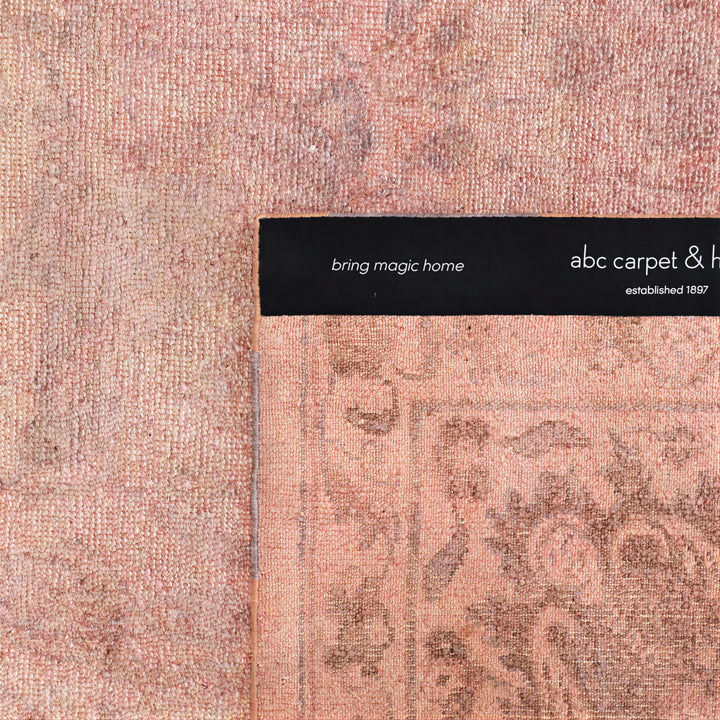 Image for Pink Alchemy Traditional Silk Wool Blend Rug - 10'2" x 14'5"