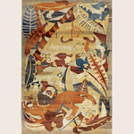 Image for Multicolored Alchemy Contemporary Wool Silk Blend Rug - 7'3" x 11'