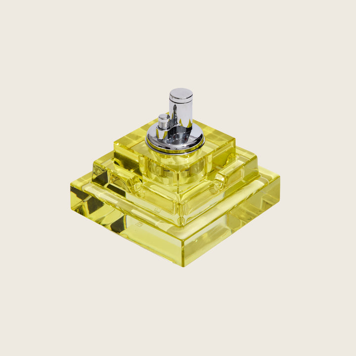 Image for Square Glass Tabletop Lighter