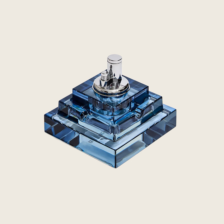 Image for Square Glass Tabletop Lighter