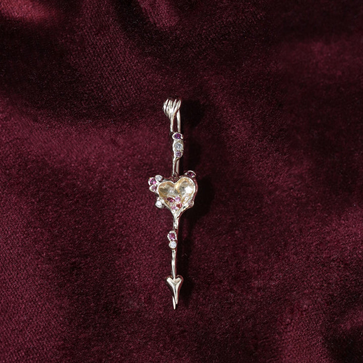 Image for The Heart Earring/Brooch
