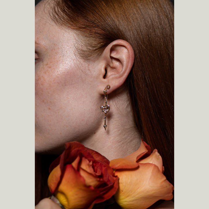 Image for The Heart Earring/Brooch