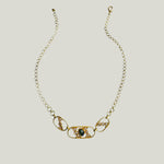 Image for Vintage Reimagined Pink Tourmaline and Sliced Diamond 3-Piece Venus Necklace