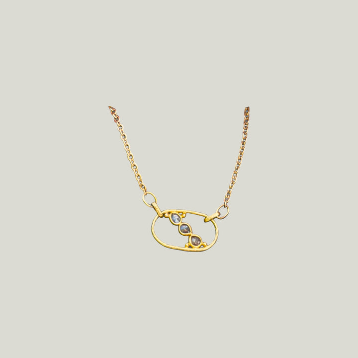 Image for Vintage Reimagined Sliced Diamond Venus Choker