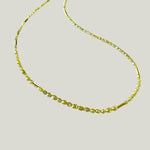 Image for Large Barrel Cut Yellow Daily Diamonds Necklace
