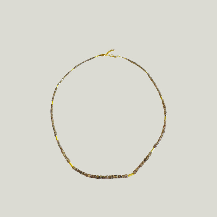 Image for Cube Cut Champagne Daily Diamonds Necklace