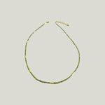 Image for Cube Cut Olive Green Daily Diamonds Necklace