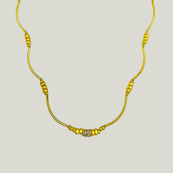 Image for Diamond Pavé Rondelles Dangerous Curves Necklace
