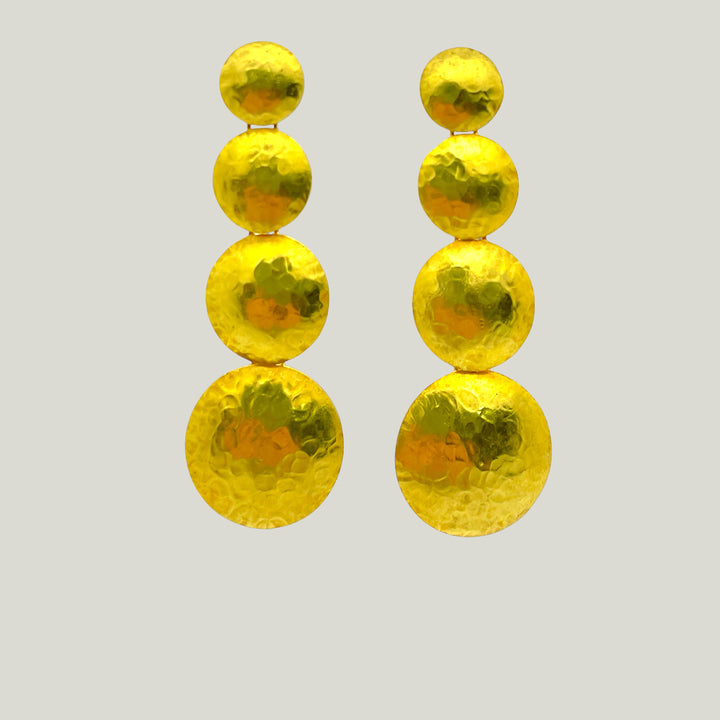 Image for Statement 4-Circle Drop Earrings