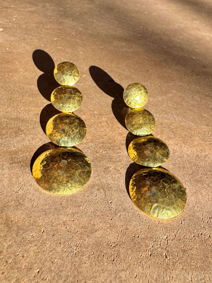 Image for Statement 4-Circle Drop Earrings
