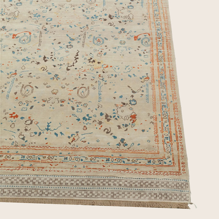 Image for Natural Traditional Wool Rug - 9'1" x 12'0"
