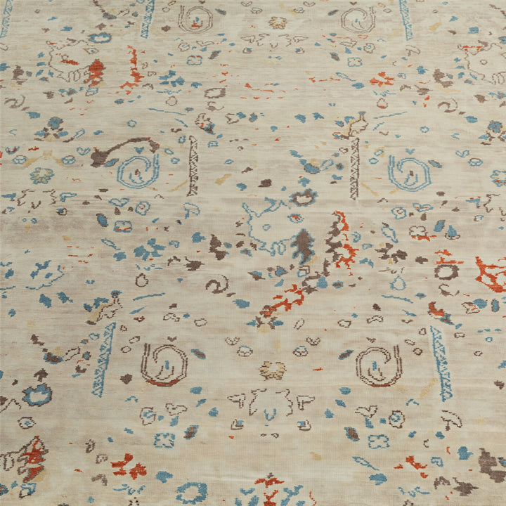 Image for Natural Traditional Wool Rug - 9'1" x 12'0"