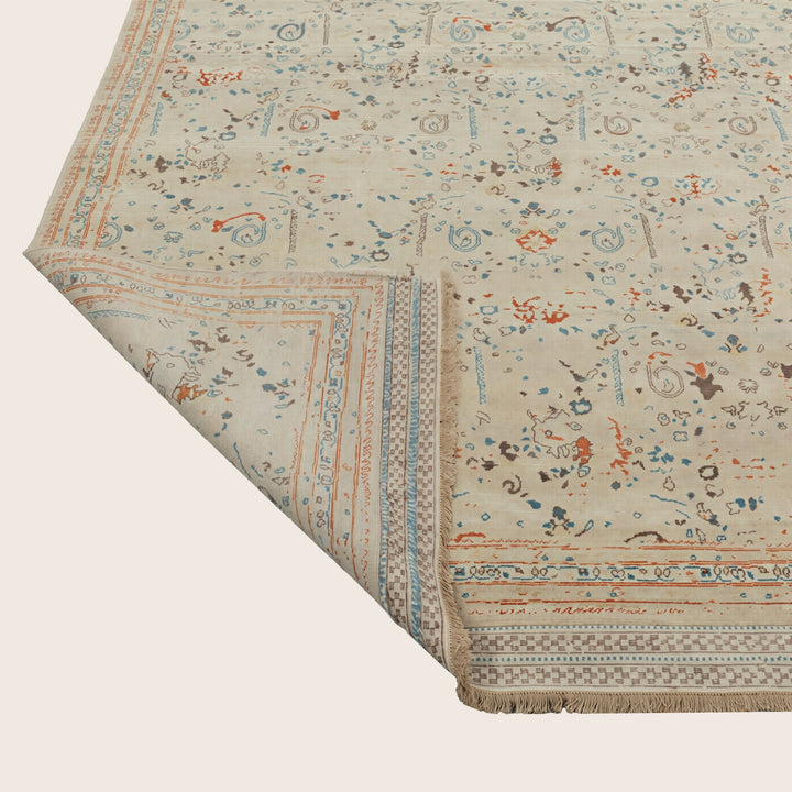 Image for Natural Traditional Wool Rug - 9'1" x 12'0"