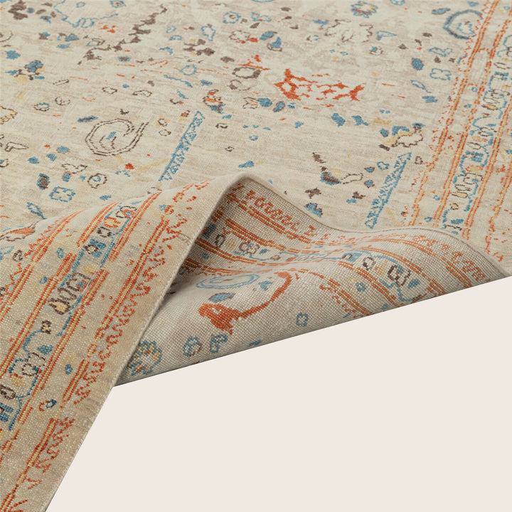 Image for Natural Traditional Wool Rug - 9'1" x 12'0"