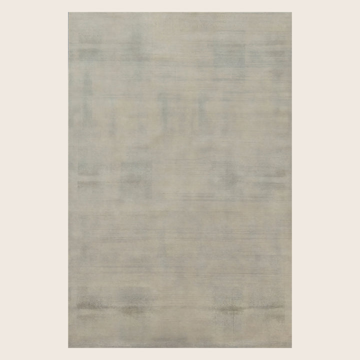 Image for Grey Textured Woo Rug - 6'1" x 9'0"