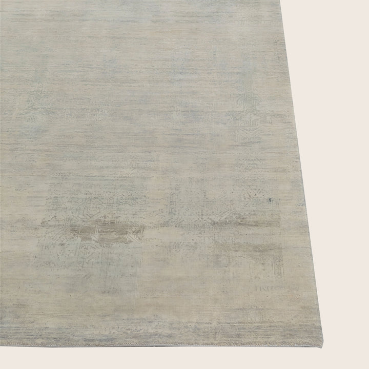 Image for Grey Textured Woo Rug - 6'1" x 9'0"