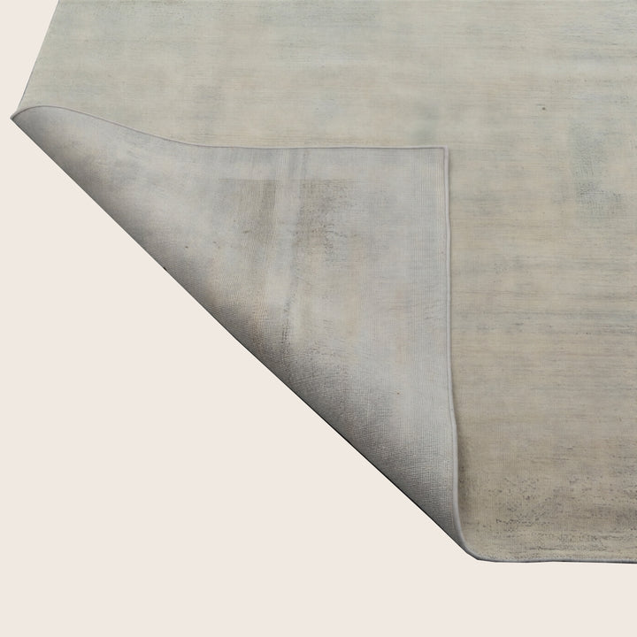 Image for Grey Textured Woo Rug - 6'1" x 9'0"