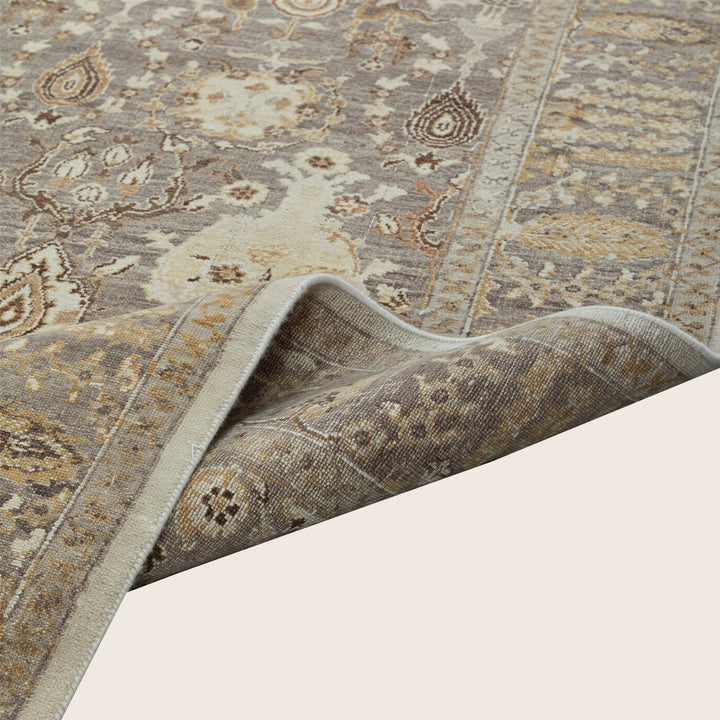 Image for Brown Traditional Wool Rug - 10'1" x 14'8"