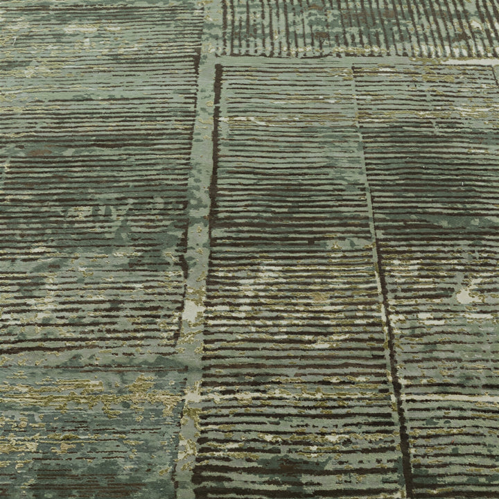 Image for Sage Contemporary Wool Silk Blend Rug - 9'0" x 12'0"