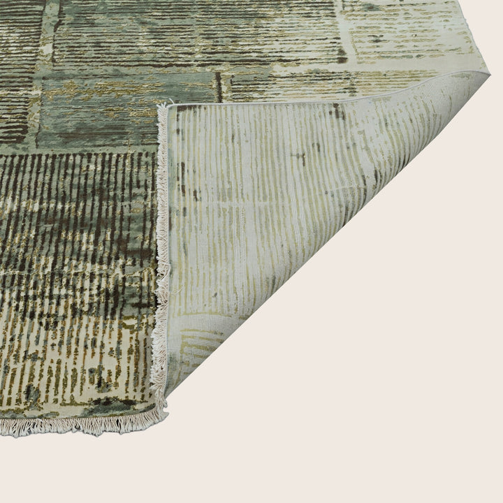 Image for Sage Contemporary Wool Silk Blend Rug - 9'0" x 12'0"