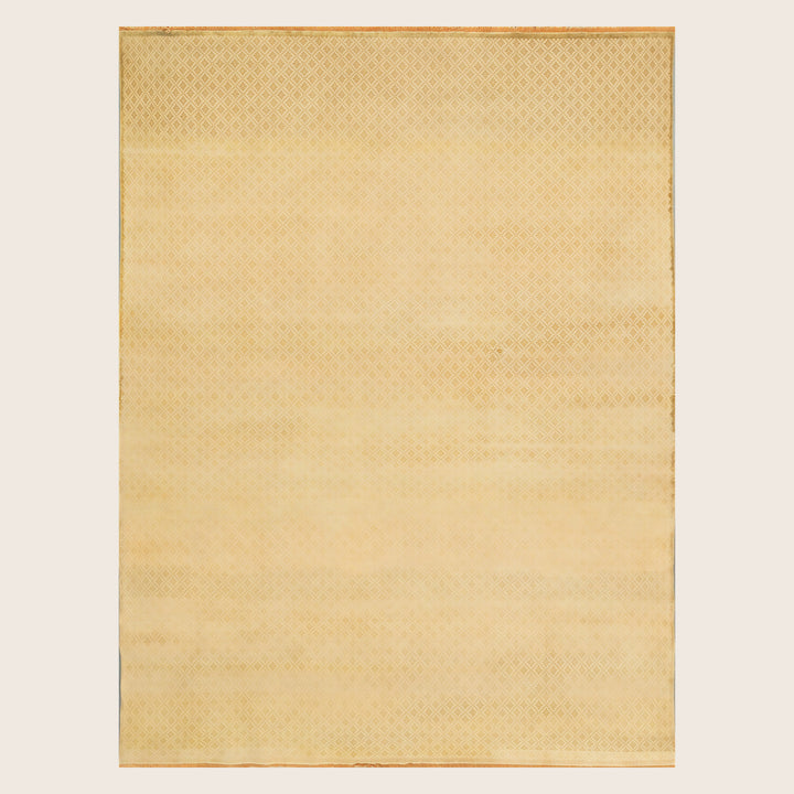 Image for Gold Transitional Silk Rug - 8'11" x 11'9"