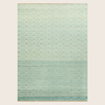 Image for Teal Transitional Silk Rug - 9'10" x 14'10"