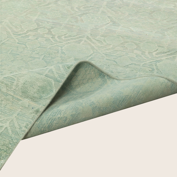 Image for Teal Transitional Silk Rug - 9'10" x 14'10"