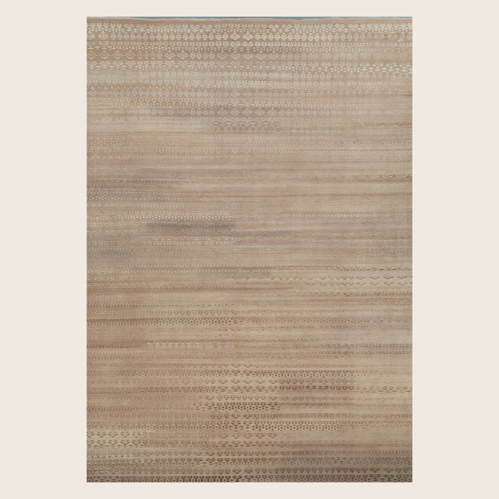 Image for Brown Transitional Silk Rug - 11'7" x 17'2"