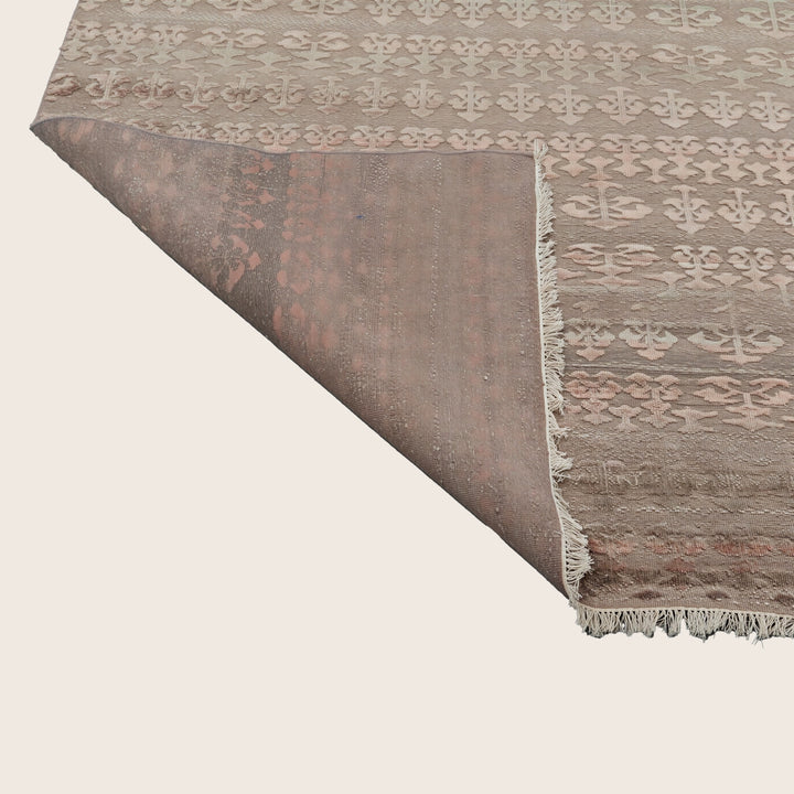 Image for Brown Transitional Silk Rug - 11'7" x 17'2"
