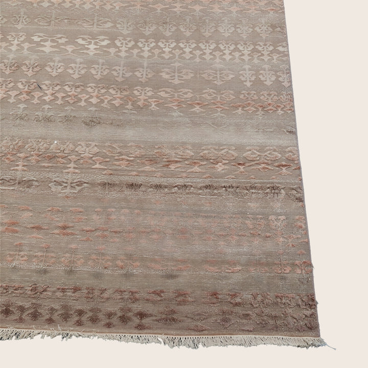 Image for Brown Transitional Silk Rug - 11'7" x 17'2"