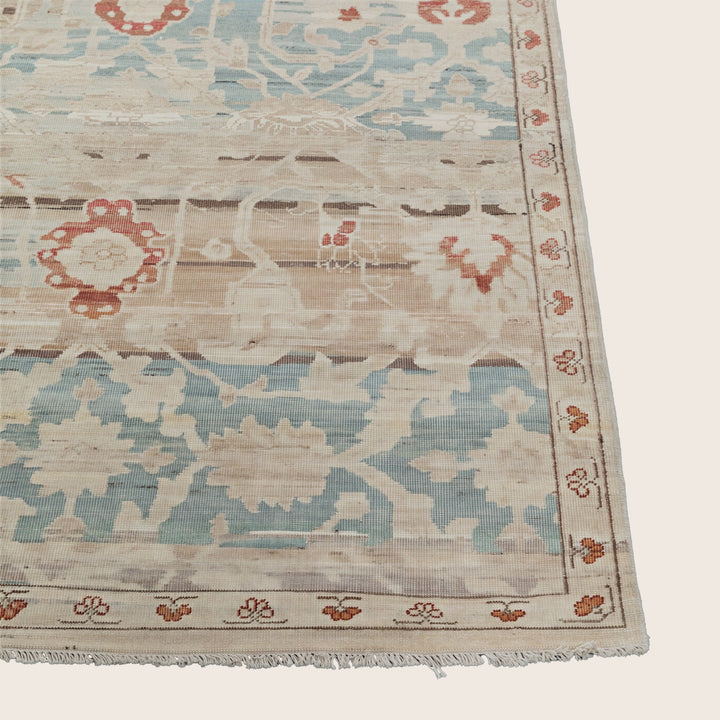 Image for Mutlicolored Traditional Wool Silk Blend Rug - 8'0" x 10'5"