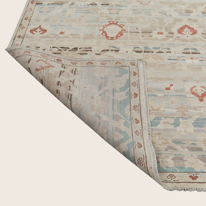 Image for Mutlicolored Traditional Wool Silk Blend Rug - 8'0" x 10'5"