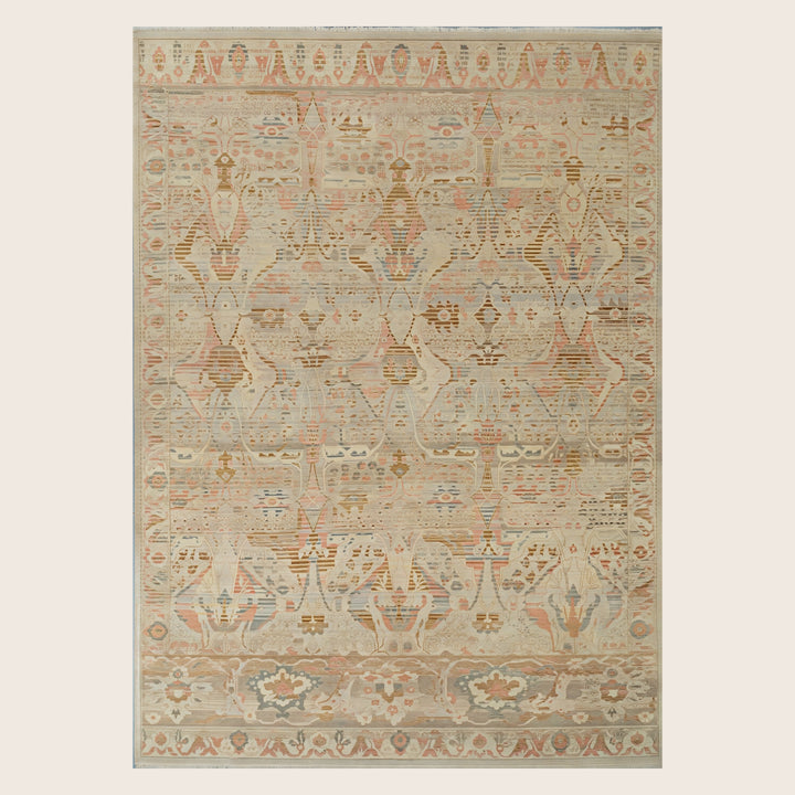 Image for Natural Traditional Wool Rug - 10'1" x 13'11"