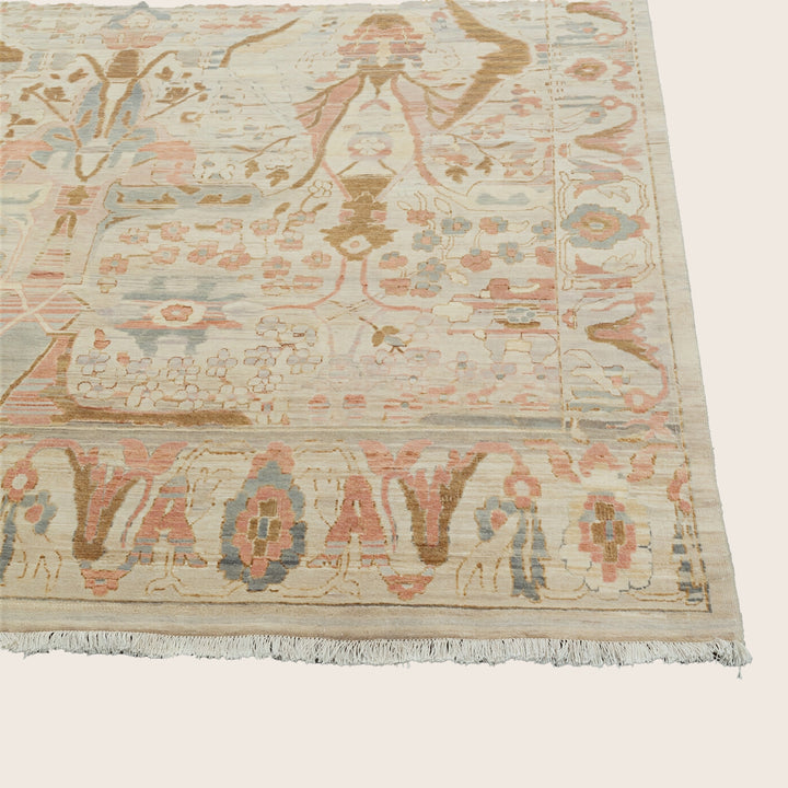 Image for Natural Traditional Wool Rug - 10'1" x 13'11"