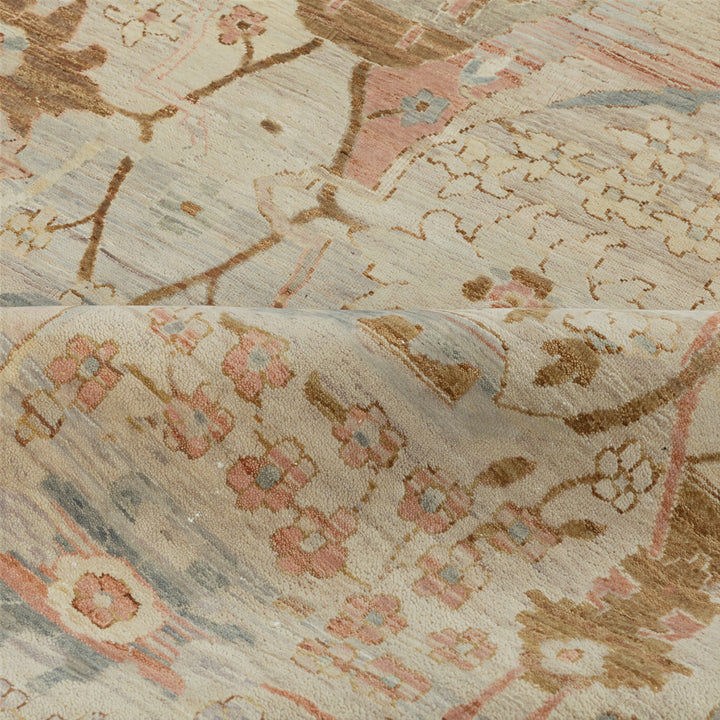 Image for Natural Traditional Wool Rug - 10'1" x 13'11"