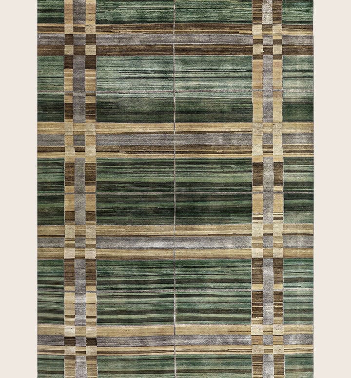 Image for Green Alchemy Traditional Wool Silk Blend Rug - 10'4" x 13'9"