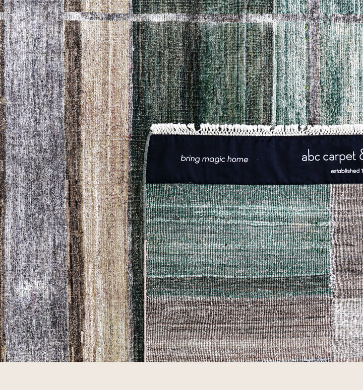 Image for Green Alchemy Traditional Wool Silk Blend Rug - 10'4" x 13'9"