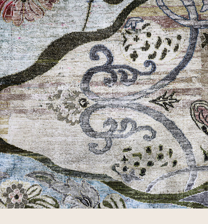 Image for Sage Alchemy Contemporary Silk Rug - 5'9" x 9'3"