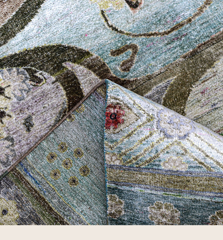 Image for Sage Alchemy Contemporary Silk Rug - 5'9" x 9'3"