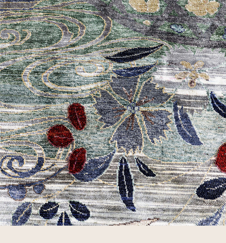 Image for Sage Alchemy Contemporary Silk Rug - 5'10" x 9'1"